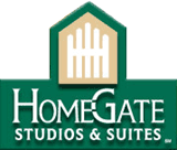 Homegate Studios & Suites logo
