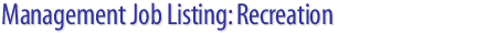 Job #120537 - Director of  Waterpark Operations