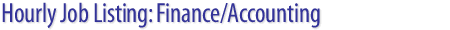 Job #116981 - Accounts Payable Clerk