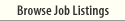 Browse Job Listings