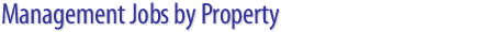 Hospitality Jobs Online: Management Job Listings by Property